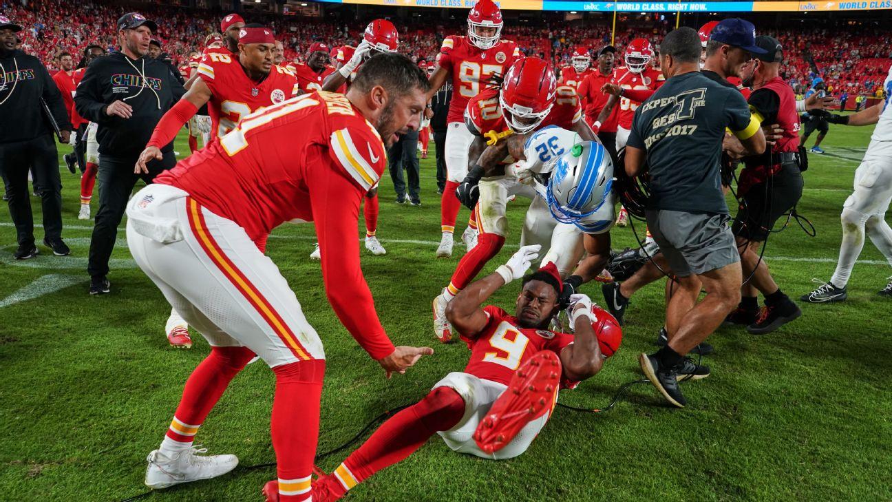NFL Announces Immediate Punishment for Lions DB Brian Branch After Post-Game Incident with Chiefs